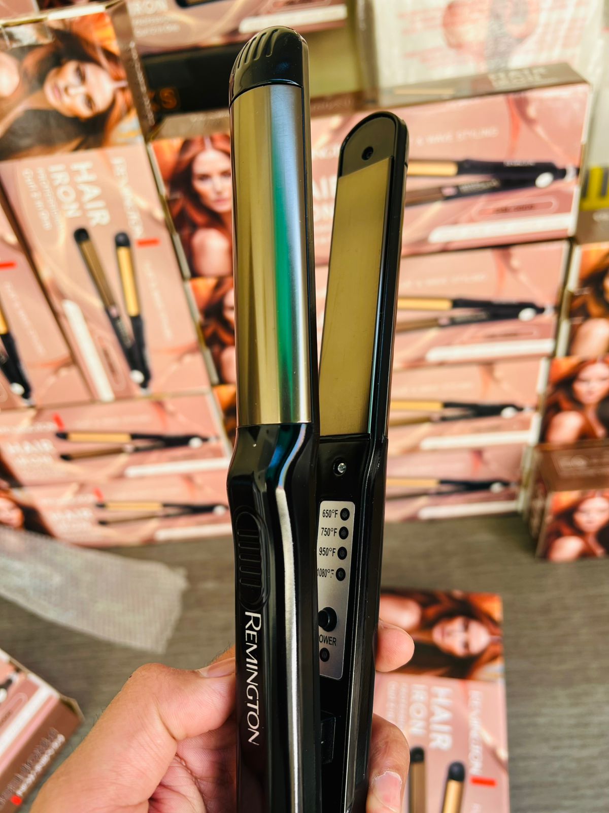Remington Sleek & Curl 2-in-1 Hair Straightener and Curler.
