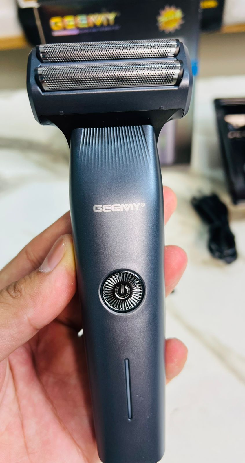 GEEMY 3-in-1 Electric Trimmer – Beard, Nose, and Hair Clipper