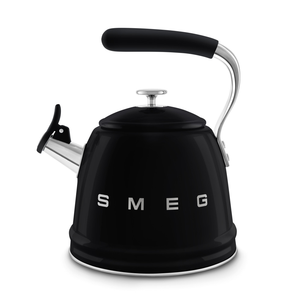SMEG Vintage Electric Kettle Stainless Steel 3L Large Capacity with Whistle