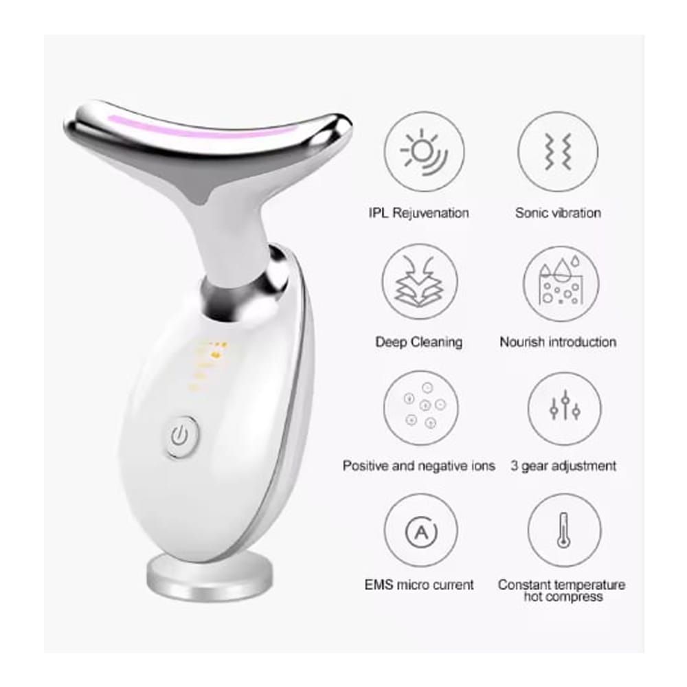 LED Beauty Massager for Face and Neck, Tightening and Smooth