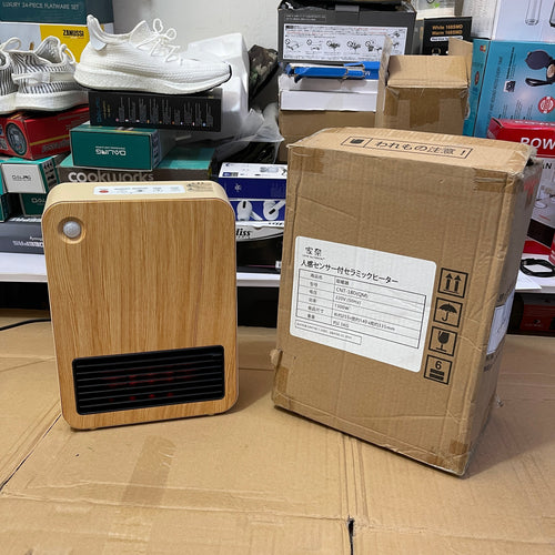 Japan Lot Imported Electric Heater Wood Design