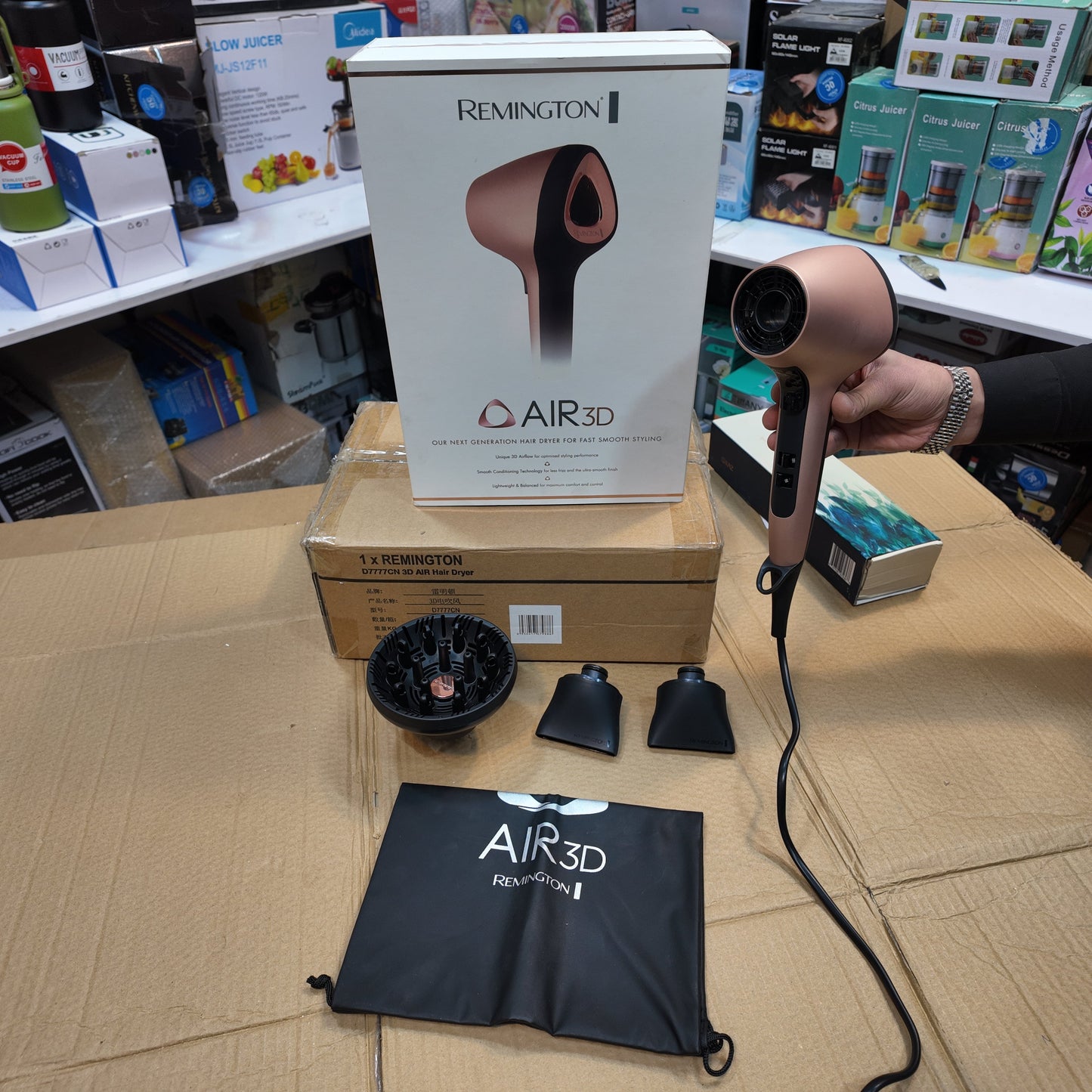 USA Lot Imported Remington Salon Collection Air3D Hair Dryer