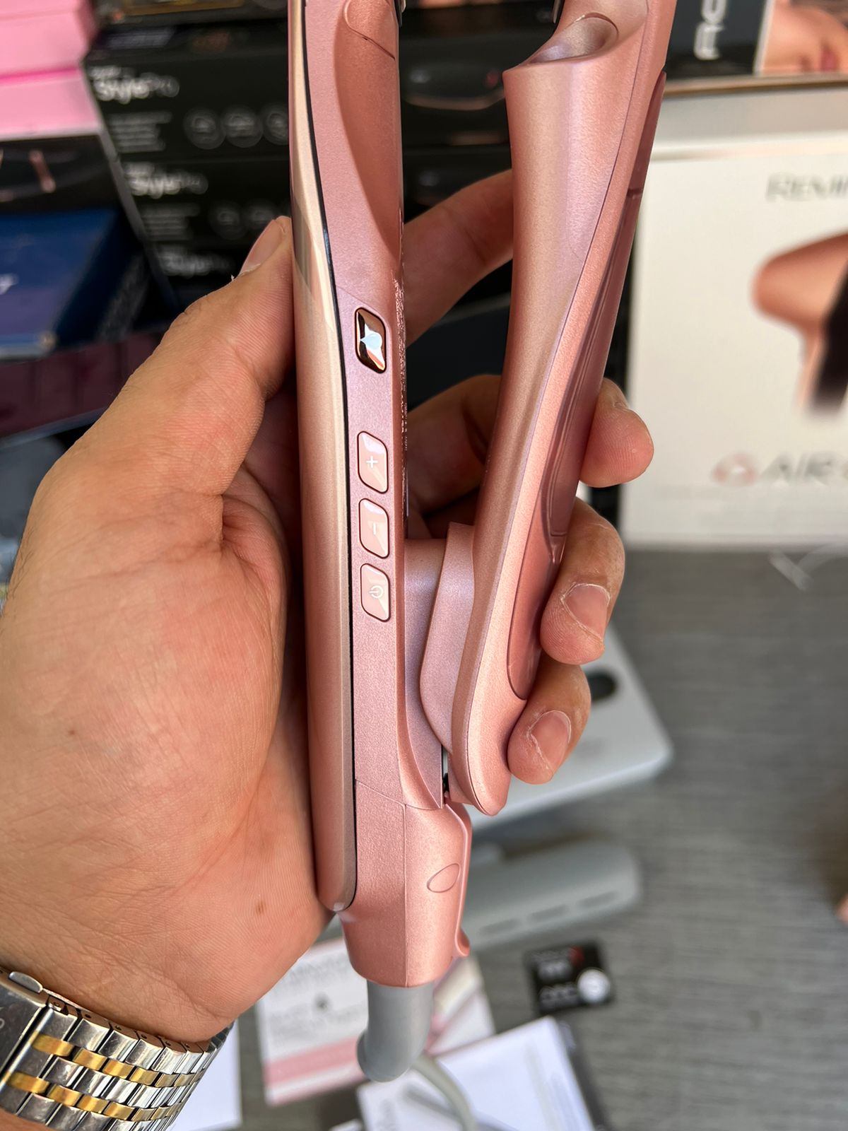 Remington Hydra Luxe Pro Hair Straightener, S9001CN