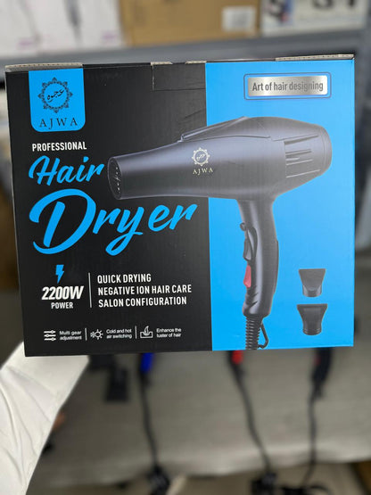 AJWA Professional Hair Dryer 2200W