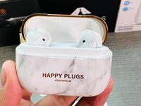 LOT IMPORTED ORIGINAL SWEDEN Happy Plugs Hope True Wireless Earbuds White Marble