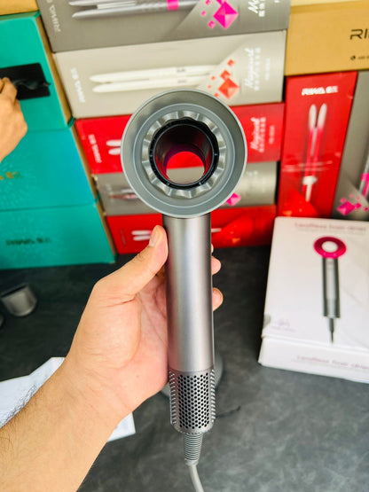 Leafless Hair Dryer 1600W – 5-in-1 Magnetic Multi-Styler with Ionic Technology