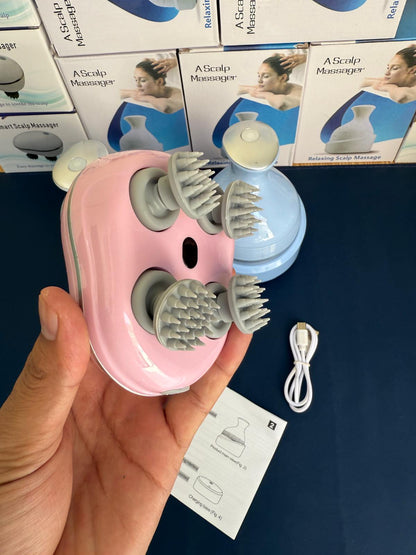 Scalp Massager for Hair Growth & Stress Relief Men & Women