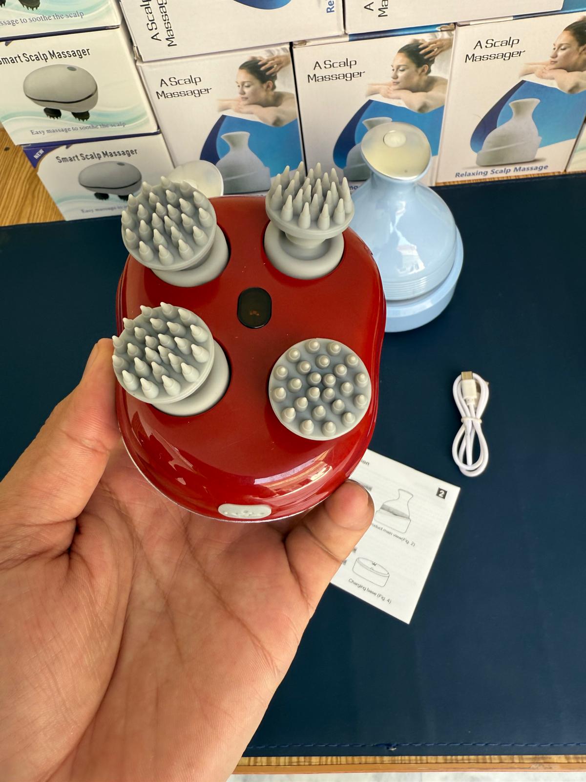 Scalp Massager for Hair Growth & Stress Relief Men & Women