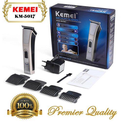 KEMEI KM-5017 Rechargeable Hair Clipper for Men Electric