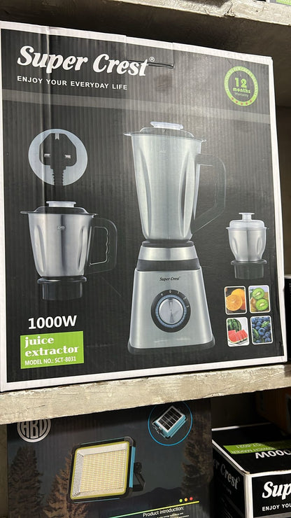Germany lot important super crest 3 in 1 stainless steel blender