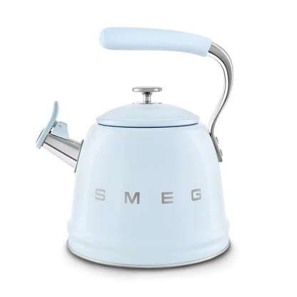 SMEG Vintage Electric Kettle Stainless Steel 3L Large Capacity with Whistle