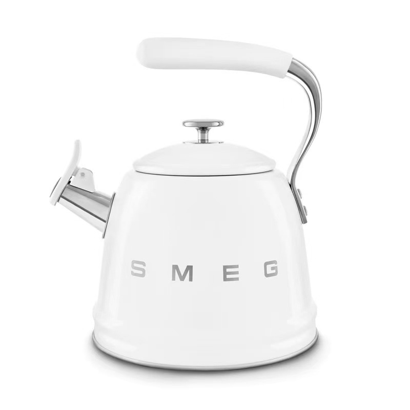 SMEG Vintage Electric Kettle Stainless Steel 3L Large Capacity with Whistle