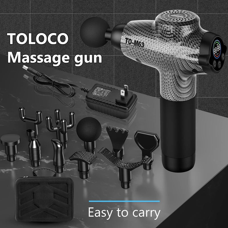 TOLOCO™Percussion Massage Gun – Deep Tissue Relief
