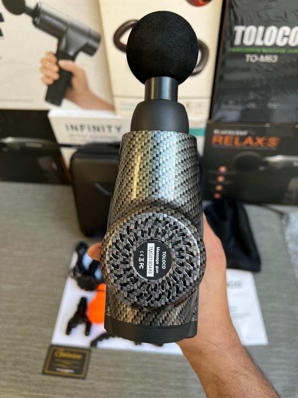 TOLOCO™Percussion Massage Gun – Deep Tissue Relief