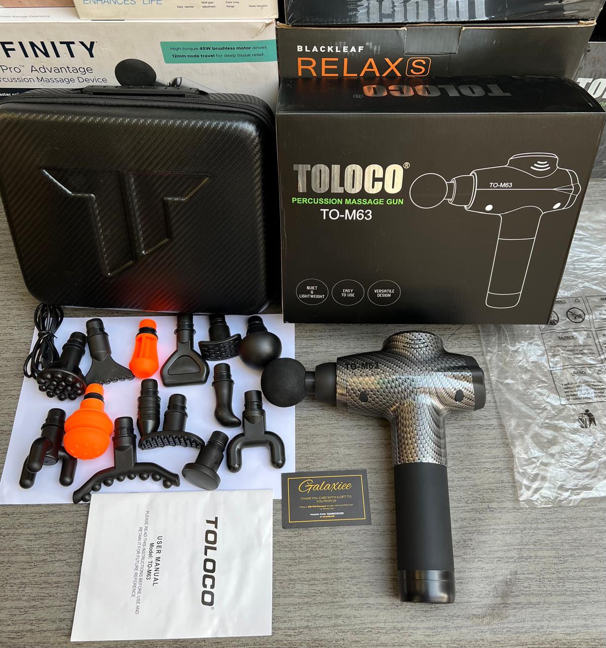 TOLOCO™Percussion Massage Gun – Deep Tissue Relief