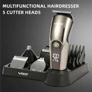 VGR  Professional 11-in-1 Grooming Kit Waterproof