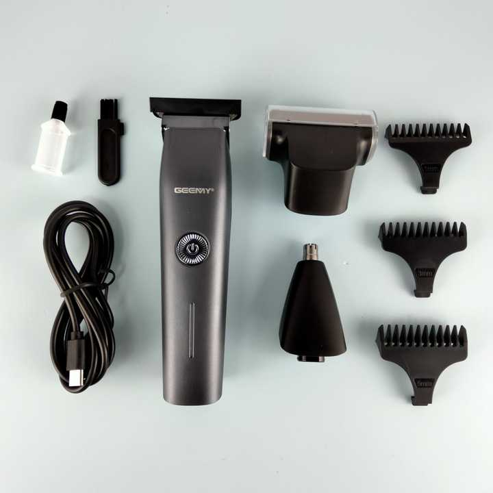 GEEMY 3-in-1 Electric Trimmer – Beard, Nose, and Hair Clipper